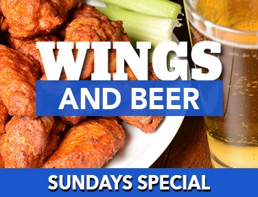 Wings & Beer at the Village Inn in Linwood, MI