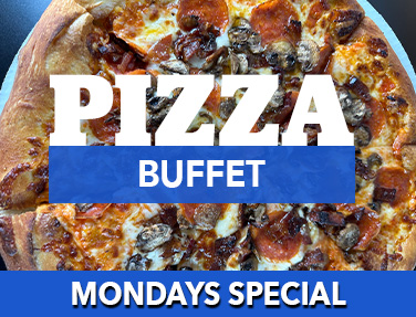 Pizza at the Village Inn in Linwood, MI